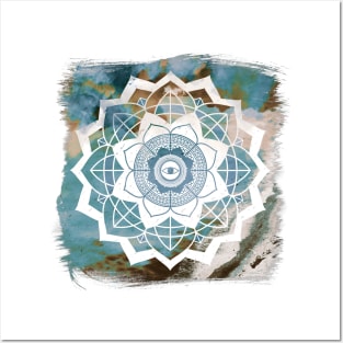 Nature Atmospheric Mandala 7 Posters and Art